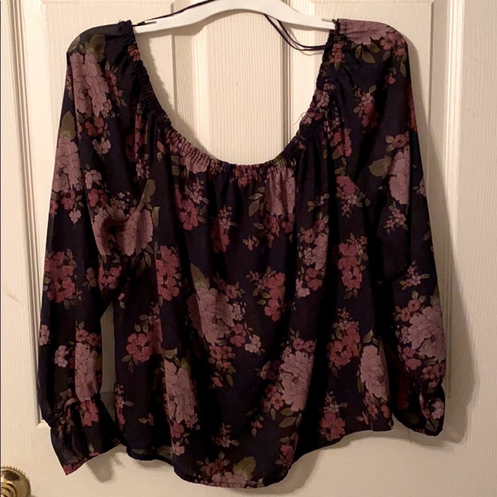 SOLD Aeropostale Floral Blouse
